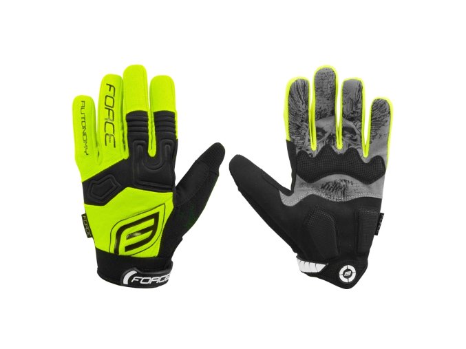 rukavice force autonomy fluo