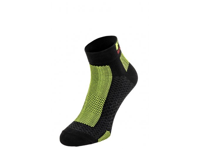 ponožky R2 Easy černo fluo