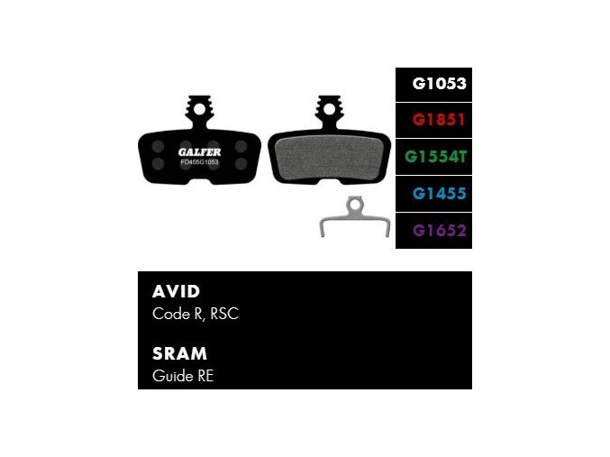 galfer fd455 avid sram