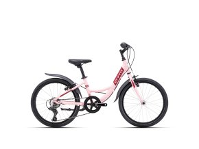 Dětské kolo CTM ELLIE - světlerůžová perleť/burgundy (Frame Size 11")