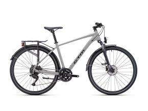 Trekové kolo CTM STARK 1.0 - matná hnědošedá (Frame Size M (17"))