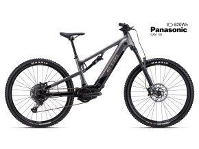 Celoodpružené elektrokolo CTM AREON GX Comp - černá/matná antracitová (2026) (Frame Size S (16"))