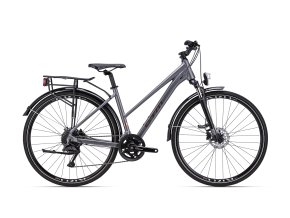 Trekové kolo CTM BORA  1.0 matná šedá (2026) (Frame Size M (16"))