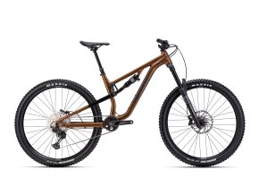 Celoodpružené horské kolo CTM SKAUT 60 Pro - matná zlatá (2026) (Frame Size S)