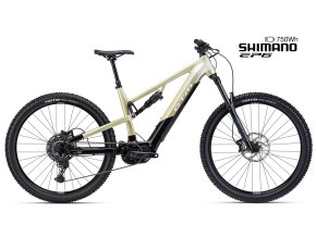 Celoodpružené elektrokolo CTM REZIST Comp - černá/svetlá zlatá (2026) (Frame Size M)