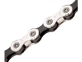 řetěz KMC X10 SIlver Black