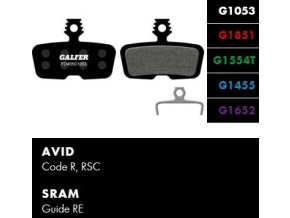 galfer fd455 avid sram