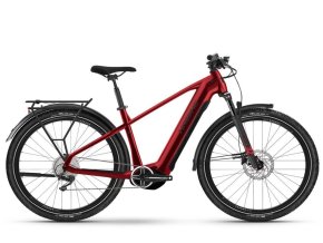 Trekingové elektrokolo Haibike Trekking 5 High Red/black (2023)  + garanční prohlídka ZDARMA