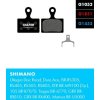 brzdové destičky galfer shimano FD496