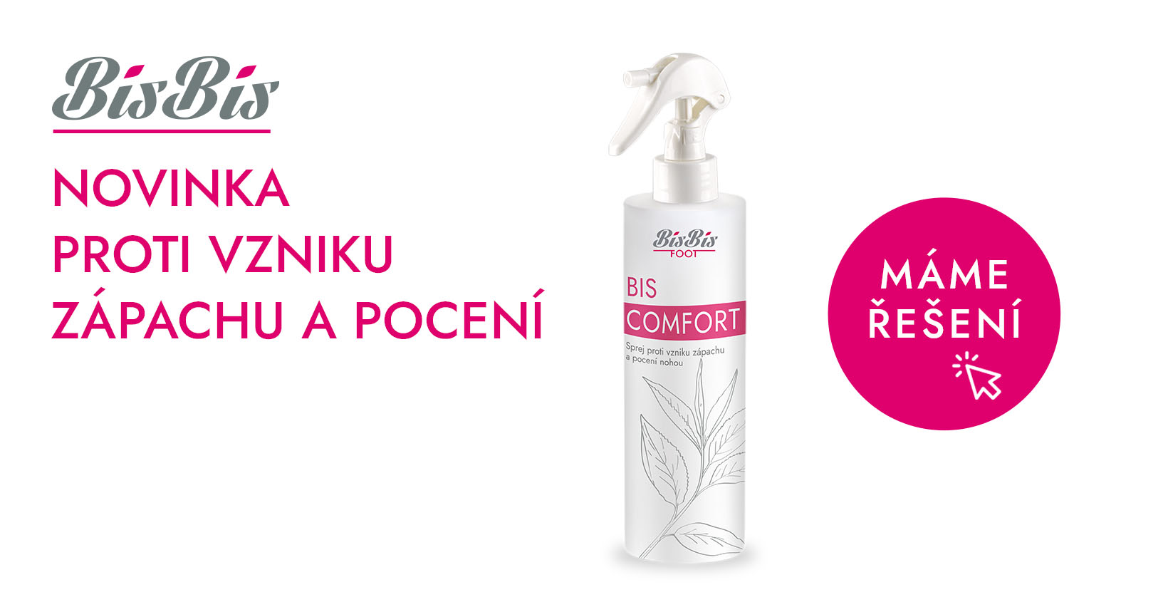 Vyzkoušejte novinku Bis Comfort: sprej na nohy pro pocit čistoty a sebevědomí