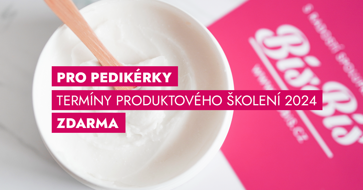 PRO PEDIKÉRKY: termíny produktového školení