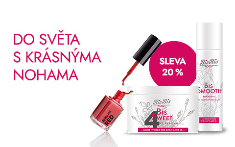 Do světa s krásnýma nohama. A se slevou 20 %