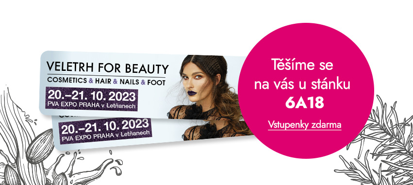 Vidíme se na veletrhu FOR BEAUTY? Máme pro vás lístky zdarma