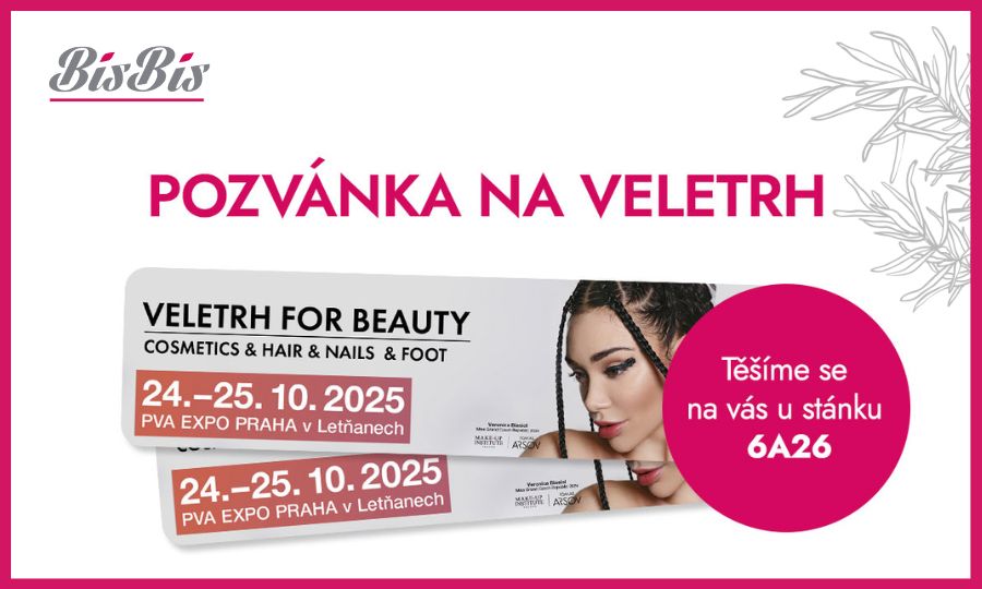 Podzimní veletrh For Beauty je tady! Pro návštěvníky máme slevu 15 %