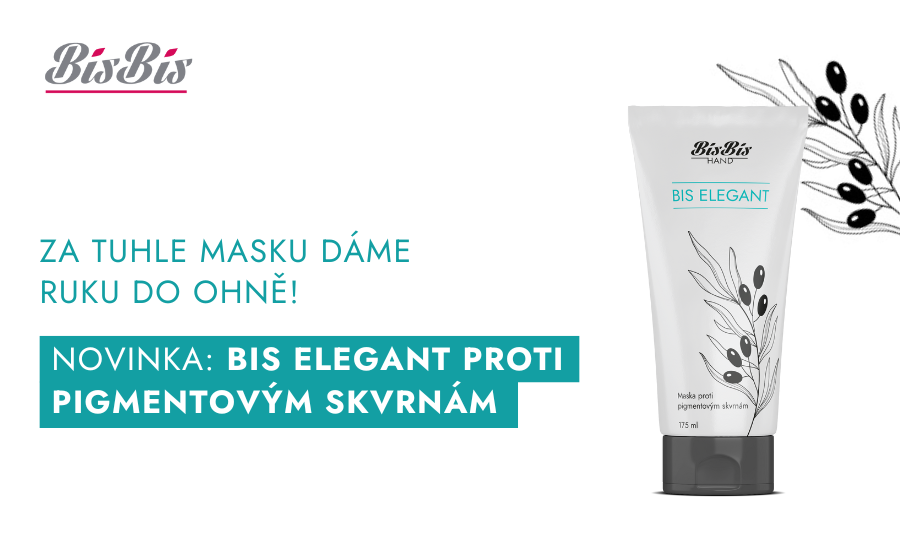 NOVINKA: Bis Elegant proti pigmentovým skvrnám. Za tuhle masku dáme ruku do ohně