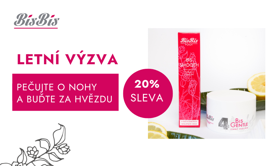 Letní výzva: pečujte o nohy a buďte za hvězdu