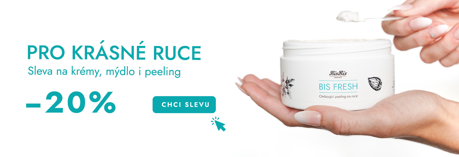 Ruce sleva 20 %