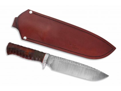Nůž do přírody Flint + kožené pouzdro Klasik
