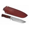 Nůž do přírody Flint + kožené pouzdro Klasik
