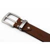 Kožený opasek - hnědý, spona Eris