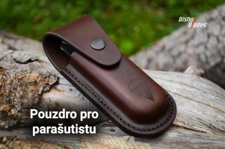 Na přání vyrobené pouzdro na zavírací nůž 🪂 ✅ Silná hovězí kůže ✅ Design přímo pro klientův nůž ✅ Gravírování na přání...