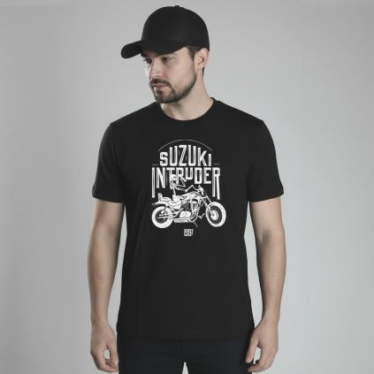 bison-sons-moto-tricko-s-potiskem-intruder-cerne-panske