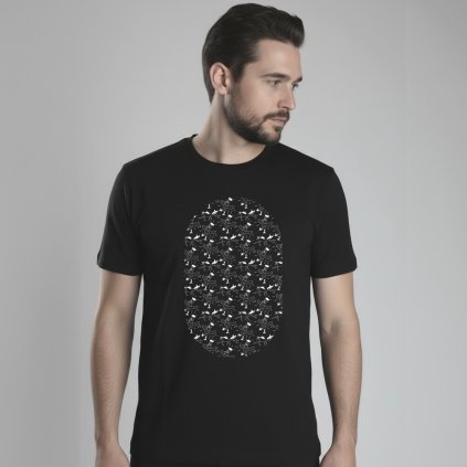 bison-sons-moto-tricko-s-potiskem-eagle-pattern-cerne-panske