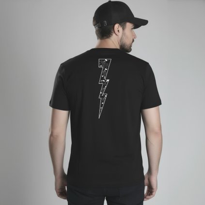 bison-sons-moto-tricko-s-potiskem-eagle-cerne-panske