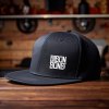 bison-sons-moto-cepice-s-potiskem-bison-sons-cerna-snapback