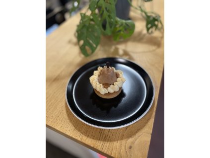 Hrušková tartaletka s miso karamelem