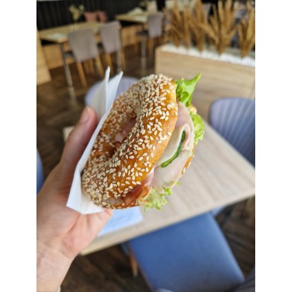 Bagel šunka, prosciutto