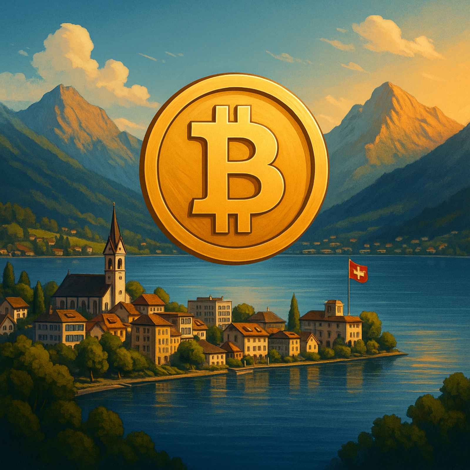 Lugano: Švýcarské město, kde Bitcoin opravdu žije