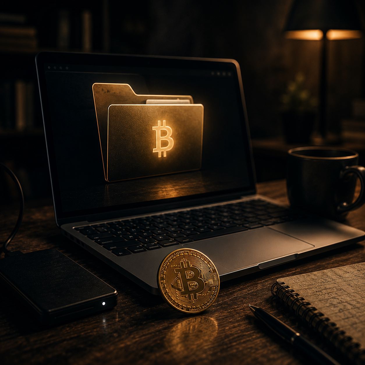 11 let si myslel, že o své bitcoiny přišel. Pak otevřel starý notebook.