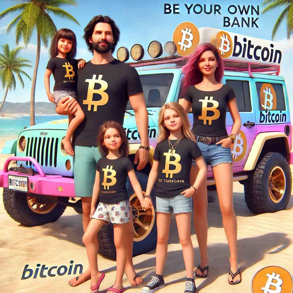 Bitcoinová rodina: Když prodáš vše a vsadíš na BTC