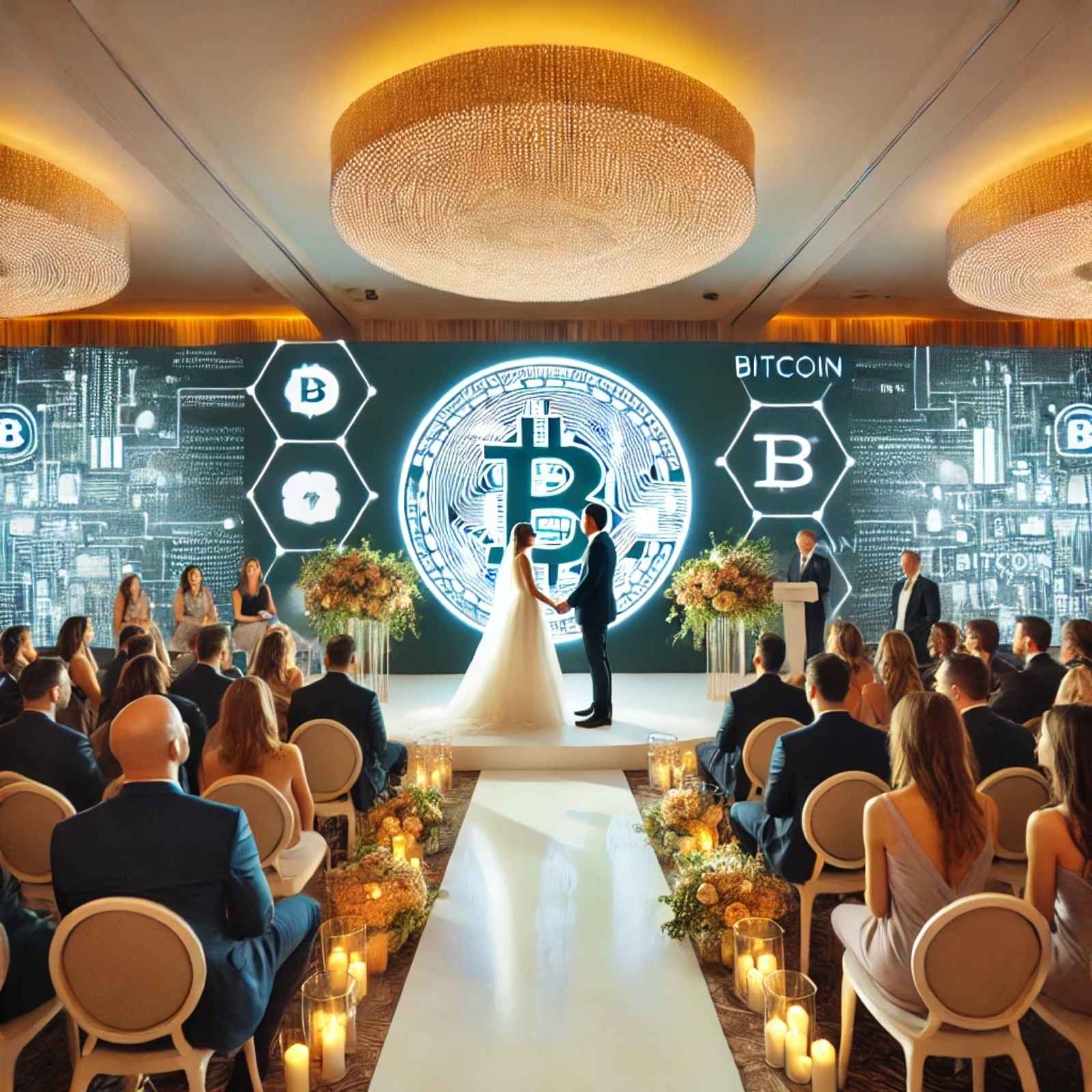 Láska zapsaná do blockchainu: První bitcoinová svatba na světě