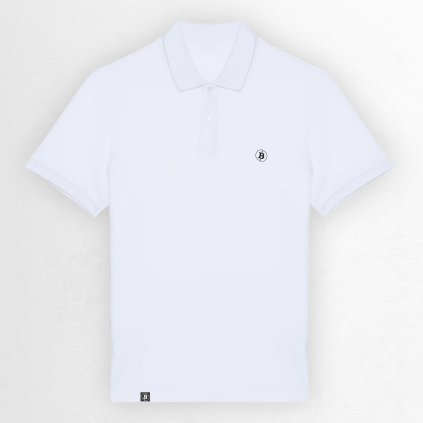Tričko Block polo - bílé