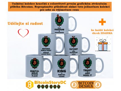 Bitcoin story mugs hrnky