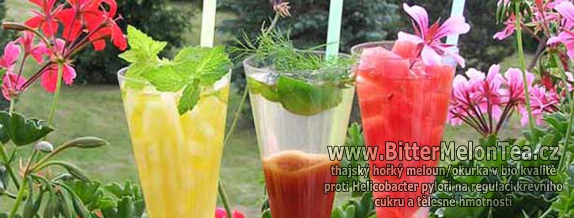 hořký meloun/okurka - BitterMelonTea.cz-proti Helicobacter pylori, na regulaci krevního cukru a tělesné hmotnosti