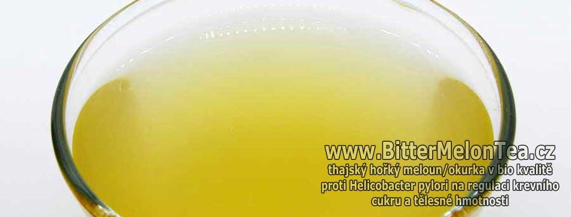 hořký meloun/okurka - BitterMelonTea.cz-proti Helicobacter pylori, na regulaci krevního cukru a tělesné hmotnosti