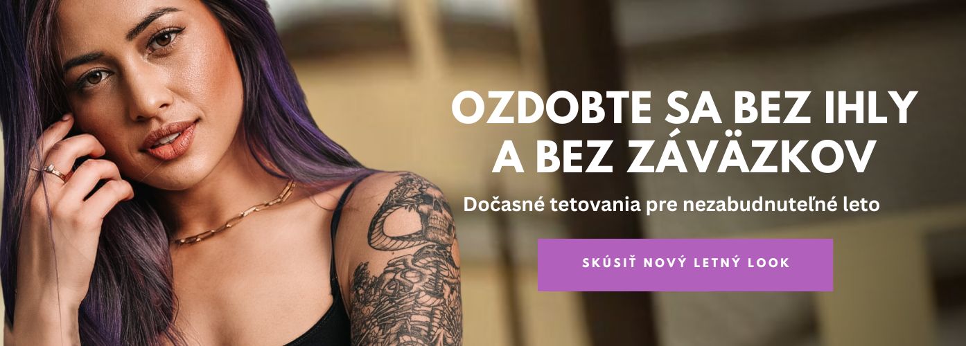 Dočasná tetování 2025