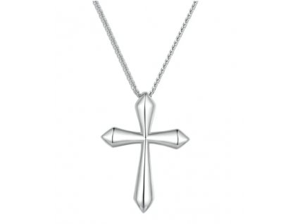 Náhrdelník s přívěskem Kříže - Stříbro 925