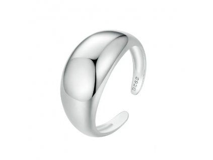 Široký prsten Simple - Stříbro 925