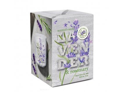 Vonná svíčka LAVENDER PURE bizuterie top