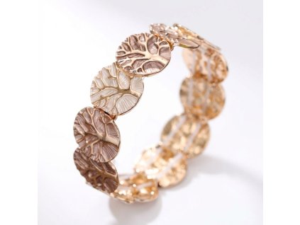 Výrazný dámský elastický náramek s motivem stromu života