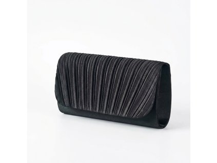 Elegantní dámské psaníčko – společenská kabelka s plisovaným designem