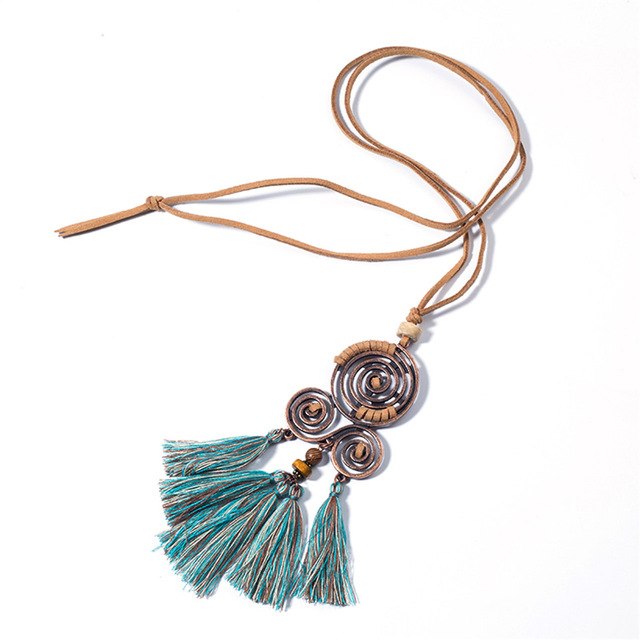 Dámsky náhrdelník BOHEMIA TASSELS