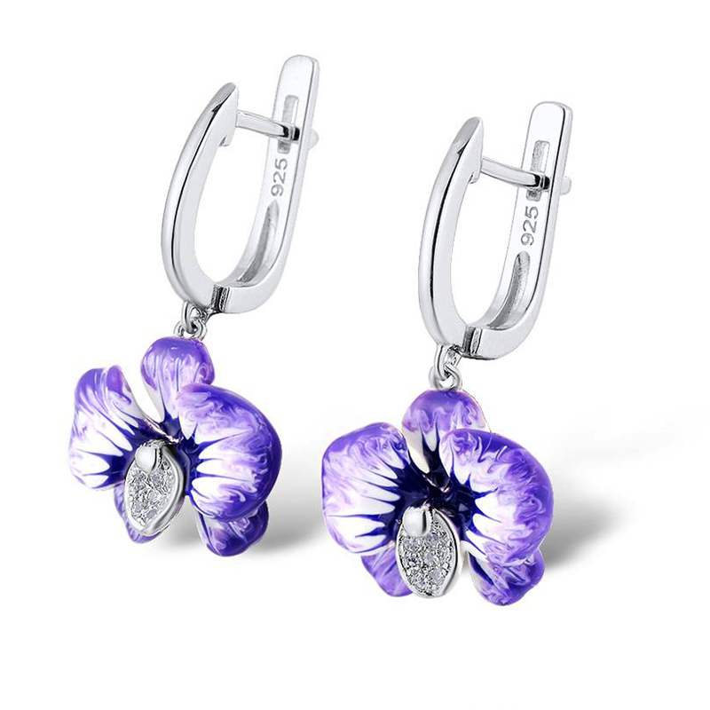 Dámske náušnice KVET