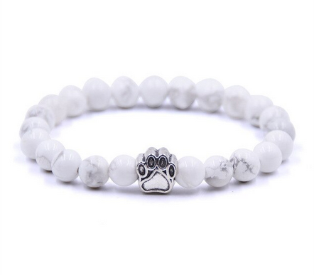 Náramek TLAPKA Druh barvy: Bílá