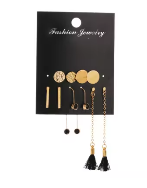 Sada náušníc - zlaté Typ: Typ 3