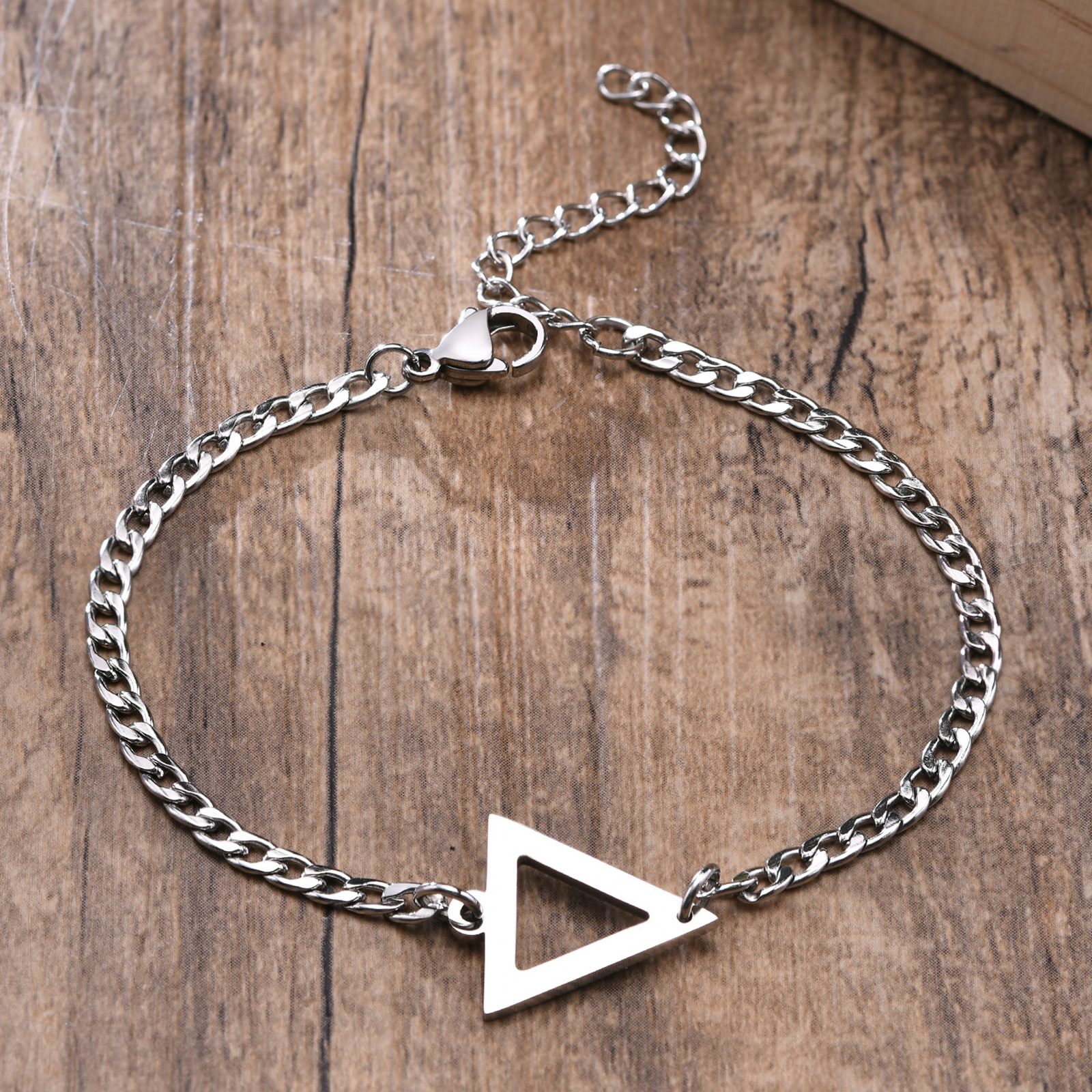 Náramek z nerezové oceli TRIANGL